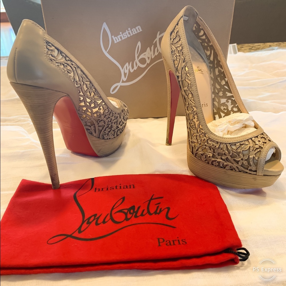Christian Louboutin Pampas Pump 150 calf VIP